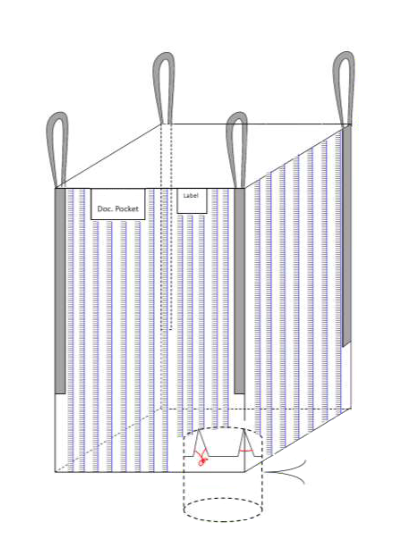 Ventilated FIBC Bag