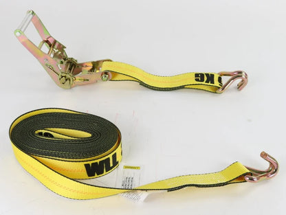 2" Professional Grade Wire Hook Cargo Ratchet Strap